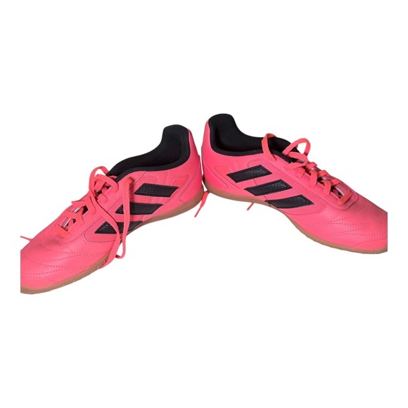 Barbiecore Adidas Super Sala 2 Indoor Soccer Shoes Size 8 Pink Black Gum Sole - Picture 7 of 8